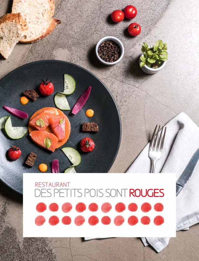 Menu du marché